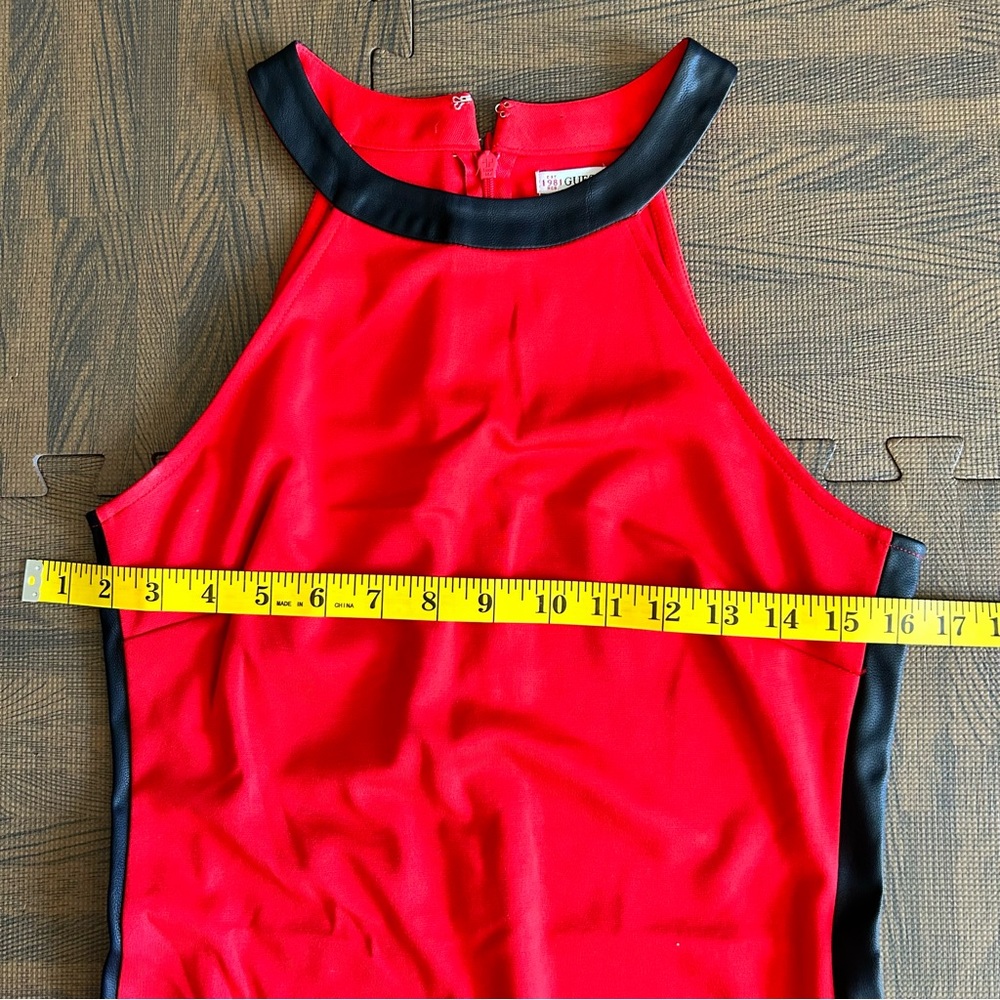 NWT! | Guess | Red Body Con Dress | Size S - Picture 9 of 11